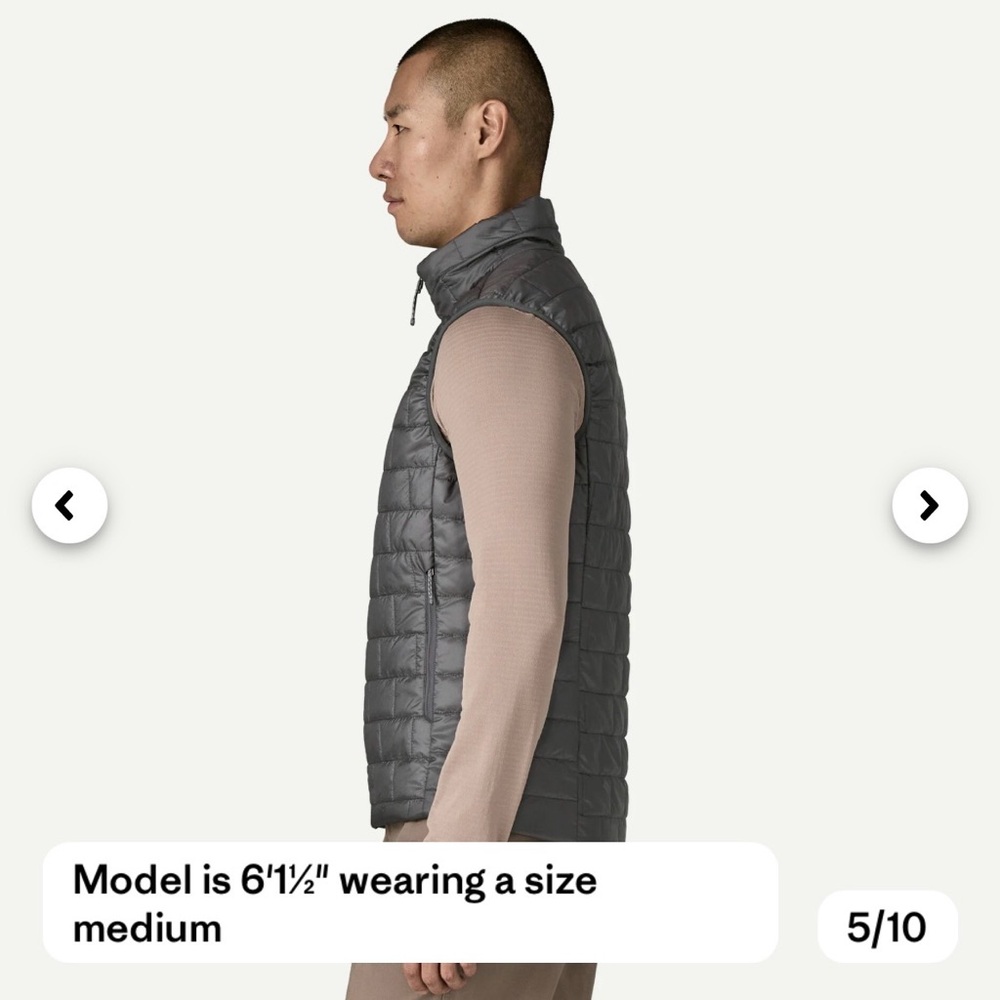 Patagonia Men's Nano Puff Vest - Picture 5 of 13